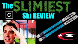 The SLIMIEST Ski Review By CURATED for Stockli Skis [upl. by Vivian]