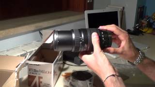 Tamron AF 70300mm Di LD Macro  Unboxing Review e Montaggio [upl. by Stacee]