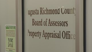 Crowds crush Tax Assessors office after Richmond County massive reassessments [upl. by Nelsen627]