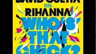 David guetta feat Rihanna  Whos that chick Radio edit [upl. by Dedra975]