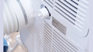 How to drain a portable AC without a hose [upl. by Huesman]