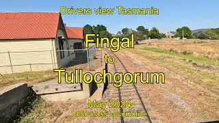 Drivers view Tas Fingal to Tullochgorum May 2024 [upl. by Kellie993]