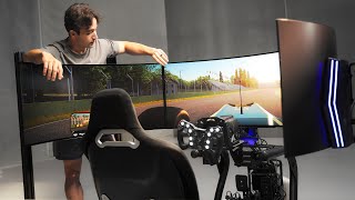 I built an insane racing simulator [upl. by Eilrahs]