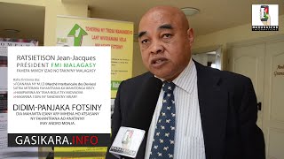 RATSIETISON JeanJacques Président FMI Malagasy FahefaMividy Izao no takinny Malagasy [upl. by Annekim288]