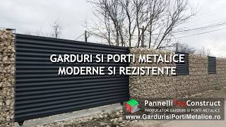 Garduri metalice modele pentru o casa moderna [upl. by Clovah]