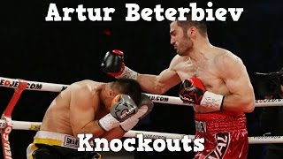 Artur Beterbiev  Highlights  Knockouts [upl. by Yanttirb]