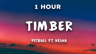 1 Hour Timber  Pitbull ft Keha  1 Hour Loop [upl. by Naletak]