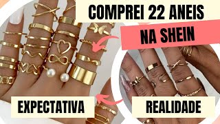 Comprei um kit de 22 anéis na Shein 👀 [upl. by Liliane]