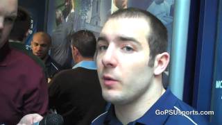 Penn State Football Spring Practice Interviews  Drew Astorino amp DAnton Lynn [upl. by Aenad445]