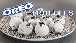 How to Make INSANELY DELICIOUS Oreo Truffles [upl. by Eibloc]