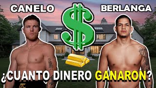 Mira cuanto ganaron Canelo Álvarez en la pelea contra Edgar Berlanga por peso ligero ESTO GANÓ boxeo [upl. by Niobe685]