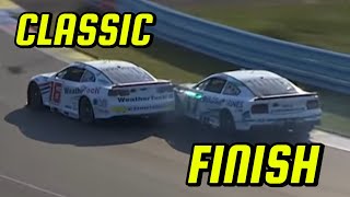 INSANE Finish At WATKINS GLEN Buescher Vs SVG  2024 Nascar Playoffs REACTION [upl. by Izaak]