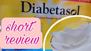 DIABETASOL MILK SHORT REVIEW amp UNBOXING Ana Panganiban [upl. by Fadden]