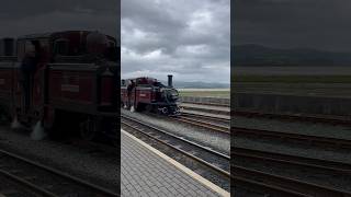 Ffestiniog amp Welsh Highland Railway  Mountain Spirit Steam Train Coupling Up [upl. by Adnuhser808]