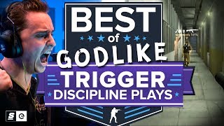 Godlike Trigger Discipline Plays The Best of CSGO Pros Holding Their Nerve [upl. by Kira118]