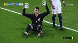 Mexico vs Usa  International Friendly Football Match 2024  eFootball Pes 21 Gameplay [upl. by Affra]