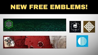 New Free Destiny 2 Emblems [upl. by Yendyc]