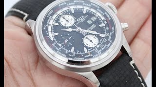 BALL Watch Trainmaster Worldtime Chronograph Review [upl. by Gabbie]