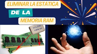 Cómo Eliminar la Estática de la Memoria RAM Solución para Pantalla Negra al Iniciar tu PC ⚡💻🛠️ [upl. by Tinya]