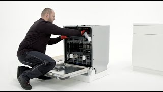 How to install your Electrolux 60 cm Sliding Door Dishwasher [upl. by Knarf940]