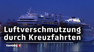 Luftverschmutzung im Hafen durch Kreuzfahrten gestiegen [upl. by Eduj]