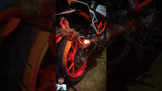 Modified Duke390💥😱exhaust modificationyoutubeshorts viralvideo shortfeed duke250 trending mt15 [upl. by Pembrook]