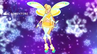 Winx Club  Daphne All Full Transformations up to Onyrix [upl. by Elletnahs166]