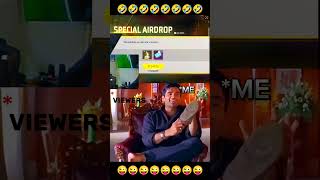 SPECIAL AIRDROP 🥳funnyshorts freefire freefirefunnyshorts [upl. by Lalo141]