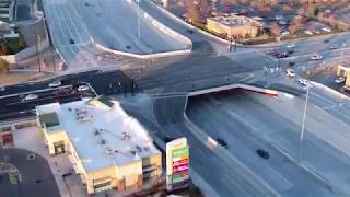 Timelapse Bangerter Four Interchanges [upl. by Esialb]