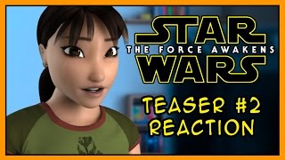 Reacting to Star Wars The Force Awakens  Teaser 2 [upl. by Angy]