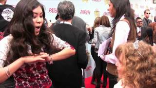 True Jackson VPs Ashley Argota Red Carpet Interview with Tween Hollywood Reporter PIPER REESE [upl. by Yokum]