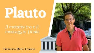 Plauto il metateatro e il messaggio finale [upl. by Magree659]