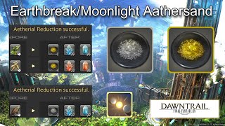 Dawntrail Prep Aethersand farming [upl. by Jerri]