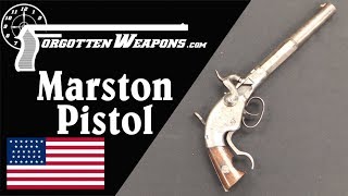 WW Marston Breechloading Pistol and LeatherBase Cartridge [upl. by Bihas]