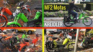 KREIDLER MF 2 AutomatikMofas 1972  1979 49 ccm  gelb  grün  orange [upl. by Drofiar]