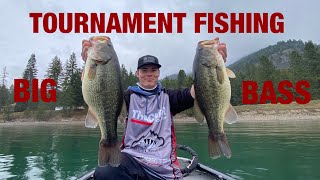 ABA tournament bass fishing on Noxon Reservoir Spring Fishing [upl. by Gershon]