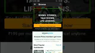 how to use audible app for blind read audio books [upl. by Maite]