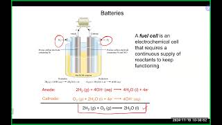 Chem 51 Lecture 111924 Ch 17 and 19 [upl. by Gwendolin920]