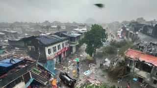 Tragedy in Brazil A monstrous storm takes away everything in its path to São Paulo [upl. by Molton]