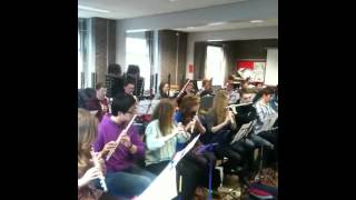 NYO 2012 woodwind section plays Queen [upl. by Claude]