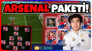 ARSENAL PAKETİNİ SATIN ALDIM ve DENEDİM ALINIR MI ÇİFT GÜÇLENDİRİCİLİ MENAJER eFootball Mobile 25 [upl. by Sivel194]