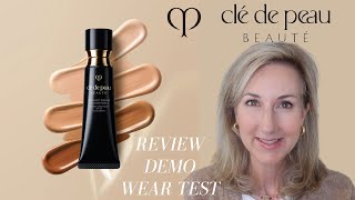 NEW Cle de Peau Radiant Cream Foundation  Review Demo Wear Test [upl. by Hester912]