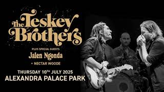 The Teskey Brothers Alexandra Palace Park 2025 [upl. by Hinckley7]