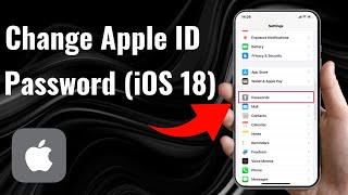 How to Change Apple ID Password iOS 18 [upl. by Hali]