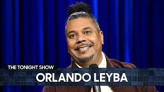 Orlando Leyba StandUp Losing Americas Got Talent Reading Hate Comments  The Tonight Show [upl. by Bear]