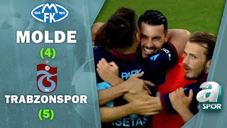 Molde 4 11 5 Trabzonspor GENİŞ ÖZET UEFA Konferans Ligi 3 Ön Eleme Turu Rövanş Maçı [upl. by Caras]