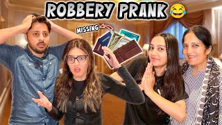 ROBBERY PRANK WITH IQREEB 😈  Finally Humny Badla Ly Lea 😂  Rabia Faisal  Sistrology [upl. by Walford438]