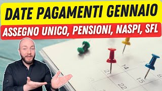 PAGAMENTI INPS GENNAIO 2024 tutte le date [upl. by Gregorius]