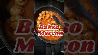 Bakso Mercon 🤤 baksomercon food capcut [upl. by Chung]