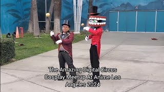 Anime Los Angeles 2024 The Amazing Digital Circus Cosplay Meetup [upl. by Eikram]